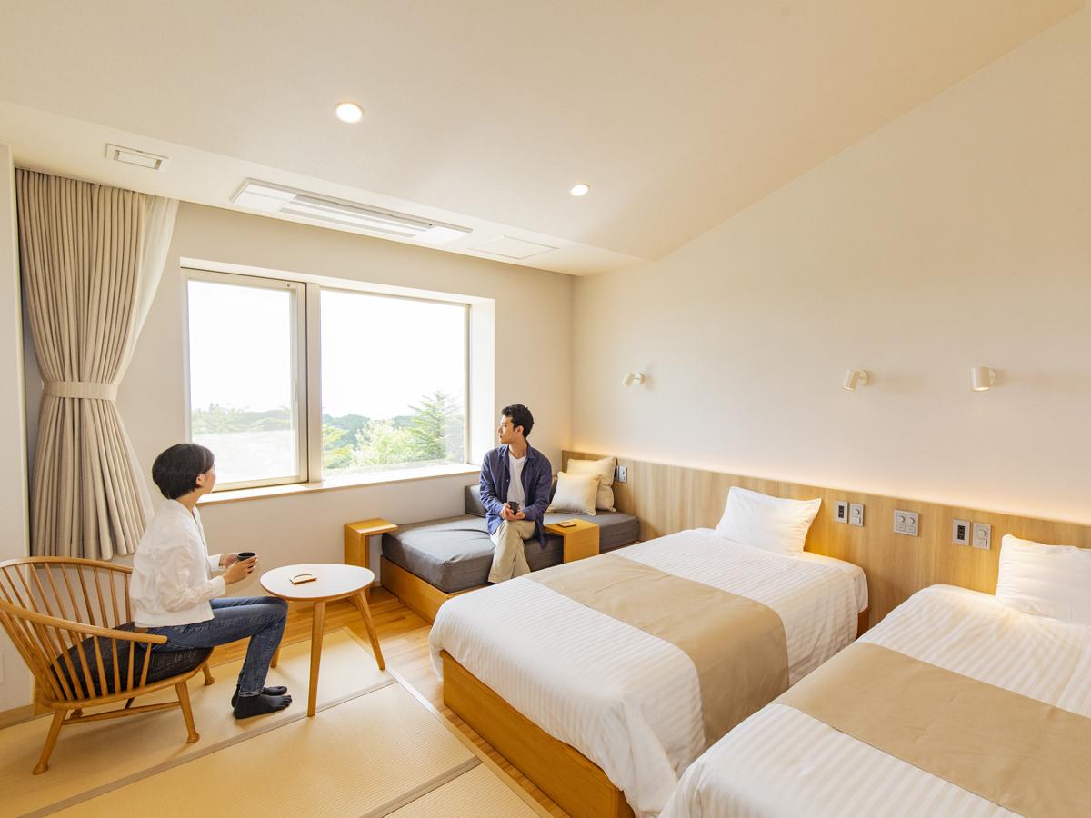 Renewed in 2019! Japanese and Western-Style Rooms